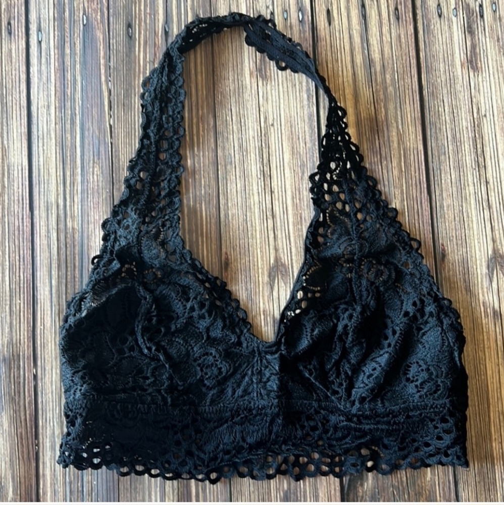 Aerie Black Lace Bralette
